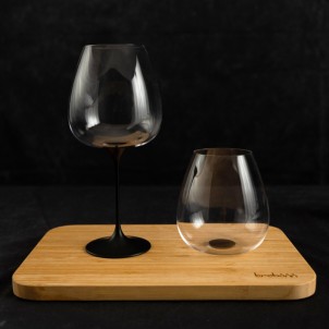 Trebonn SplitGlass Collezione Origini Langhe Black 2 Bicchieri Cristallo senza Piombo