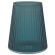 Trebonn SplitGlass Easy Blue Bicchiere Vetro Sintetico Infrangibile Finitura Cannettata