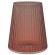 Trebonn SplitGlass Easy Flamingo Red Bicchiere Vetro Sintetico Infrangibile Finitura Cannettata