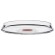 Trebonn SplitGlass Snack Plate Red Label Vassoio Vetro Borosilicato Diametro 15cm Stelo Non Incluso