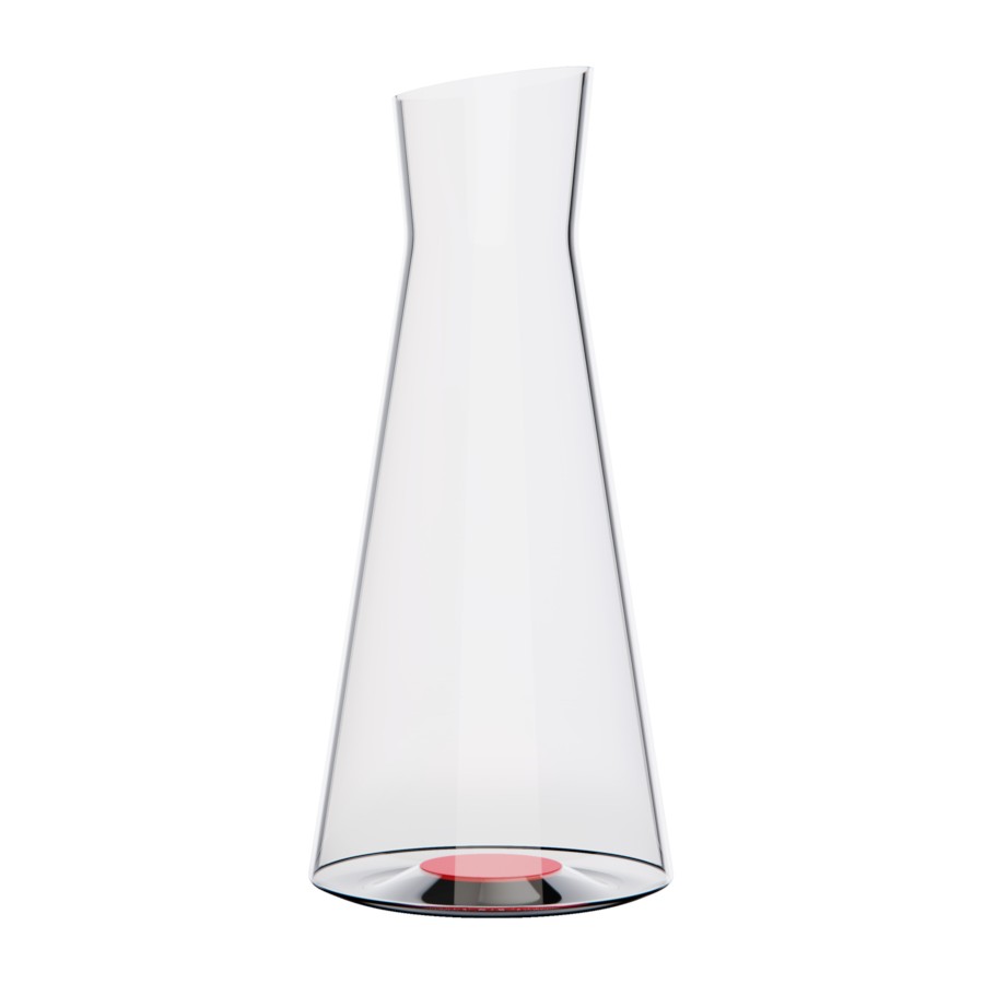 Trebonn SplitGlass Water Carafe Red Label Caraffa 1 Litro Cristallo Senza Piombo