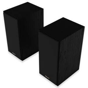 Klipsch R-40M Black Coppia Casse Scaffale 50W 2vie TwTromba2,5 W10 BassReflex