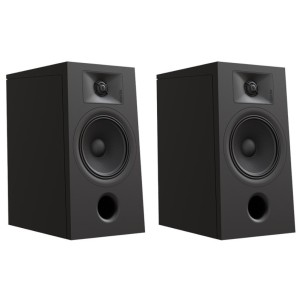 Indiana Line Lira 3 B Black Coppia Casse Scaffale 160W 2vie T2,8 W17,5 BassReflex