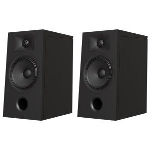 Indiana Line Lira 3 B Black Coppia Casse Scaffale 160W 2vie T2,8 W17,5 BassReflex