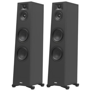 Indiana Line Lira 6 Black Coppia Casse Pavimento 200W 3vie T2,8 M12 2xW17,5 BassReflex