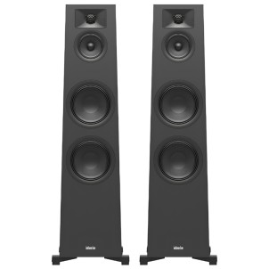 Indiana Line Lira 6 Black Coppia Casse Pavimento 200W 3vie T2,8 M12 2xW17,5 BassReflex