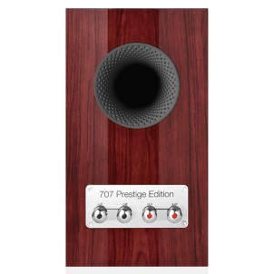 Bowers & Wilkins 707 S3 Prestige Edition Santos Gloss Coppia Casse Scaffale 100W 2vie T2,5 W13 BassReflex