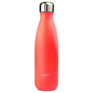 WD Lifestyle WD365AR Arancione Bottiglia Termica Acciaio Inox Doppia Parete 500ml
