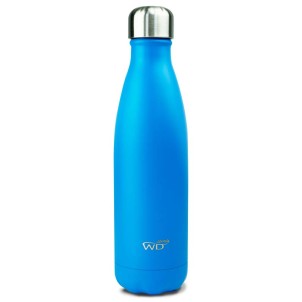 WD Lifestyle WD365BL Blu Bottiglia Termica Acciaio Inox Doppia Parete 500ml