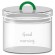 WD Lifestyle WD600 Barattolo 1,4L Good Morning Vetro Borosilicato Manico Verde Tappo Ermetico