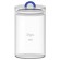 WD Lifestyle WD602 Barattolo 1,5L Open me Vetro Borosilicato Manico Blu Tappo Ermetico