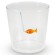 WD Lifestyle WD927AMO Bicchiere 250ml Vetro Decoro Pesce con Amo