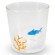 WD Lifestyle WD927SQU Bicchiere 250ml Vetro Decoro Squalo