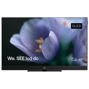 We by Loewe We. SEE 43 LCD DC Coal Black TV 43" DirectLed 4K Smart os9 vidaa SL832 DualChannel 60watt