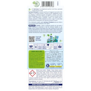 Nuncas Sportswear Detergente Specifico Capi Tecnici 750ml Detersivo Liquido a Mano e Lavatrice 10 Lavaggi