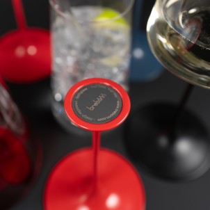 Trebonn SplitGlass Stem Black Stelo Alluminio con Magnete per Bicchieri e Vassoio SplitGlass