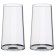 Trebonn SplitGlass Black Label 2 Flute Highball Glass Cocktail 32cl Cristallo senza Piombo Stelo Non Incluso