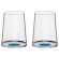 Trebonn SplitGlass Blue Label 2 Bicchieri Vino Bianco Acqua 28cl Cristallo senza Piombo Stelo Non Incluso
