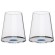 Trebonn SplitGlass Blue Label 2 Bicchieri Vino Rosso Acqua 45cl Cristallo senza Piombo Stelo Non Incluso