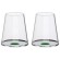 Trebonn SplitGlass Green Label 2 Bicchieri Vino Rosso Acqua 45cl Cristallo senza Piombo Stelo Non Incluso