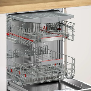Bosch SMH6ECX21E Lavastoviglie Incasso 14Coperti 3°Cestello 42dB VascaInox Sliding EfficientDry Serie6