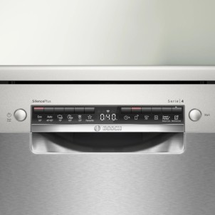 Bosch SMS4ECI28E Inox Lavastoviglie 14Coperti 3°Cestello 42dB SpeedPerfect+ EfficientDry VascaInox HC Serie4