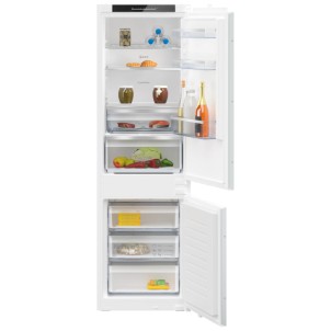 Neff KI7862SE0 Frigorifero Incasso Combinato NoFrost CoolAirFlow 2x FreshSafe Porta Traino 177x54cm N50