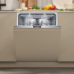 Neff S197YCX07E Lavastoviglie Incasso 14Cop 3°Cestello 44dB VascaInox Sliding Zeolite OpenDry PushToOpen EmotionLight N70