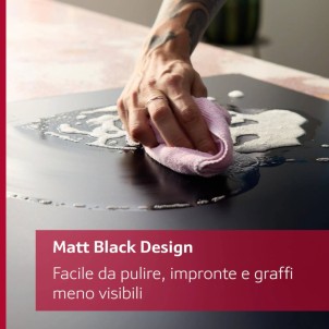 Neff T68YYV4B0 Black Matt FlexDesign Piano Cottura Induzione 80cm 5 Zone Cottura FlexInduction N90 NeffCollection