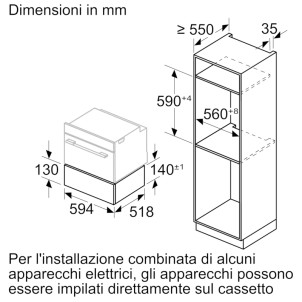 Neff N19DJ01Y0 FlexDesign Cassetto a Vapore H14 Incasso Apertura PushPull NeffCollection