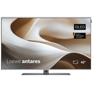Loewe Antares 42 Black TV 42" OLED 4K Smart os9 Vidaa SL892 DualChannel InvisibleSound Base Girevole