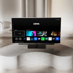 Loewe Antares 42 Black TV 42" OLED 4K Smart os9 Vidaa SL892 DualChannel InvisibleSound Base Girevole