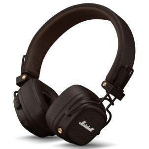 Marshall Major V Bluetooth Brown Cuffie OnEar Bluetooth o Cavo Jack 3,5mm Autonomia 100h
