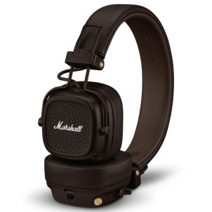 Marshall Major V Bluetooth Brown Cuffie OnEar Bluetooth o Cavo Jack 3,5mm Autonomia 100h