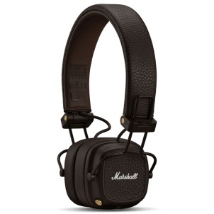 Marshall Major V Bluetooth Brown Cuffie OnEar Bluetooth o Cavo Jack 3,5mm Autonomia 100h
