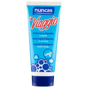 Nuncas In Viaggio 100ml Detersivo Liquido a Mano Capi Bianchi e Colorati