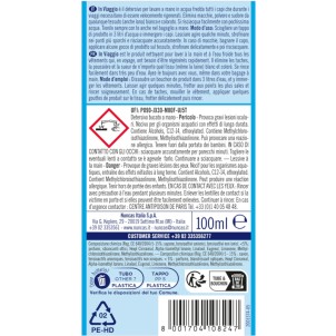 Nuncas In Viaggio 100ml Detersivo Liquido a Mano Capi Bianchi e Colorati