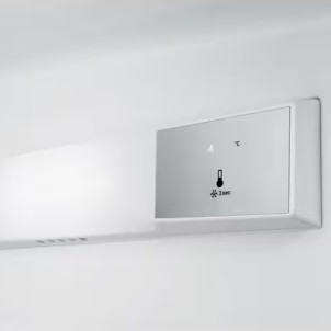 Electrolux LTB1AE28U0 Inox Frigorifero DoppiaPorta 161x55 Maniglie Integrate