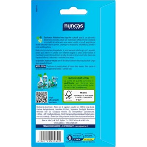 Nuncas Sportswear Antiodore per Borse Sportive e Piccoli Spazi 1 Placchetta Deodorante