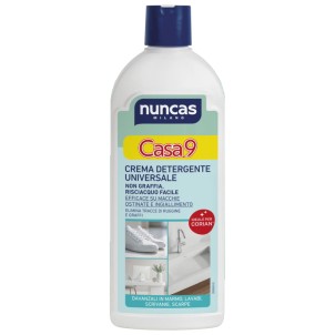 Nuncas Casa 9 Crema Detergente Universale 500ml Non Graffia Ideale per Corian