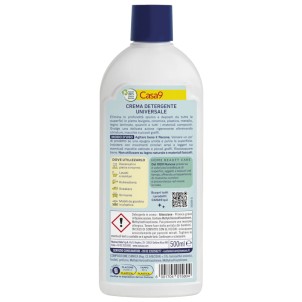 Nuncas Casa 9 Crema Detergente Universale 500ml Non Graffia Ideale per Corian