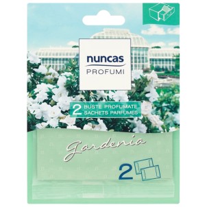 Nuncas Buste Profumate per Cassetti Gardenia 2 Pezzi