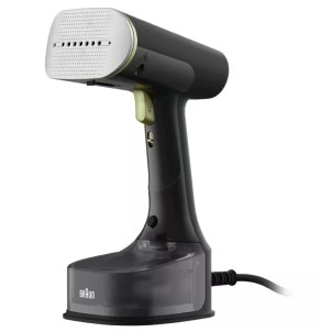 Braun GS7088CP Stiratrice Verticale Compatta 1600W iCare Vapore 35gr/min dual FreeGlide 3D FastSteam