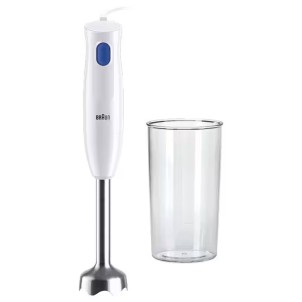 Braun MQ10.001M WH Minipimer 450 1Velocità Bicchiere Graduato