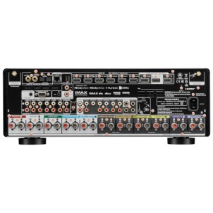 Marantz Cinema 50 Serie 2 Black Amplificatore AV 8K 9.4 110Wcanale Auro 3D HEOS Wi-Fi Phono