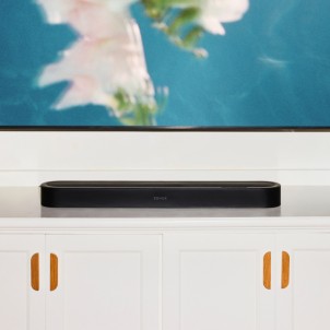 Sonos Beam Ultra Black Soundbar DolbyAtmos Wi-Fi AirPlay 2 Bluetooth Multiroom TruePlay AI Speech Enhancement