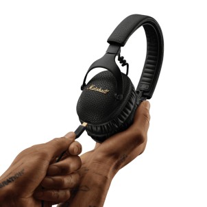 Marshall Monitor III ANC Black Cuffie OverEar Cancellazione Rumore Bluetooth o Cavo Jack 3,5mm