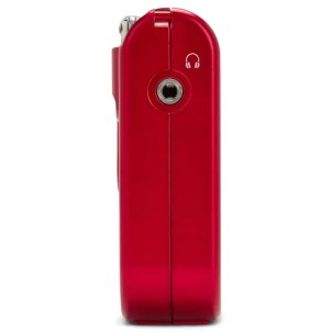 Aiwa RS-55/RD Rosso Radio FM AM Portatile Altoparlante Cuffie Stereo Batterie 2x AA