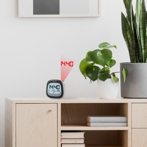 ExploreScientific RDP3007 Orologio Proiezione Sveglia Calendario Temperatura